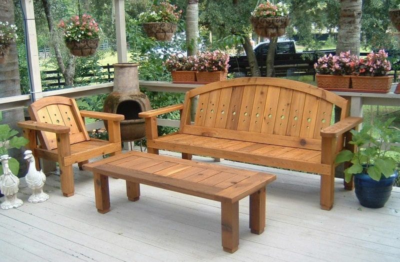Right Material for Garden Furniture